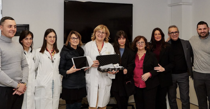 Un nuovo ecografo per la Pediatria dell’Ospedale Maggiore di Novara