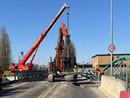 Nuovo ponte sul Terdoppio: completato lo spostamento Nuovo ponte sul Terdoppio: completato lo spostamento
