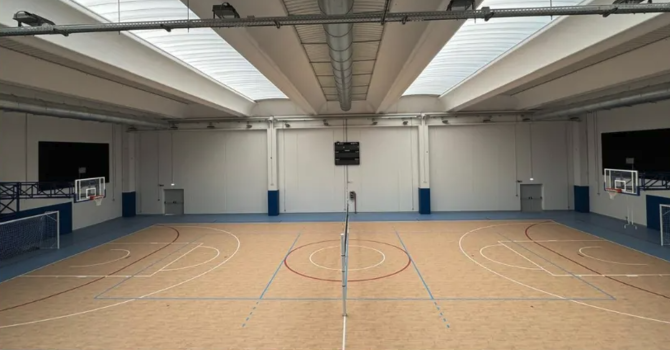 Novara, terminati i lavori per la nuova palestra di via Vasari