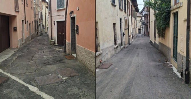 Lesa, via libera al progetto per rifare via De Signoris e via Visconti