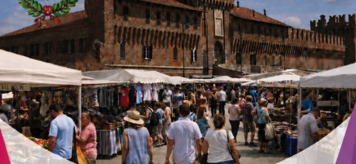 Galliate si anima con il mercato di primavera Galliate si anima con il mercato di primavera