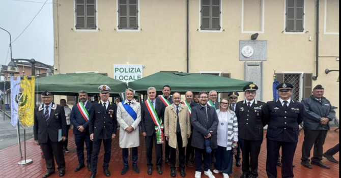 Sozzago, inaugurata la nuova sede distaccata della Polizia Ovest Ticino