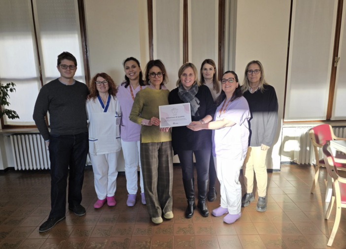 Rsa San Francesco premiata per le buone pratiche assistenziali Rsa San Francesco premiata per le buone pratiche assistenziali