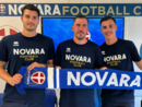 Novara Calcio, presentati ufficialmente i nuovi acquisti Riccardi, Jelenic e Manseri