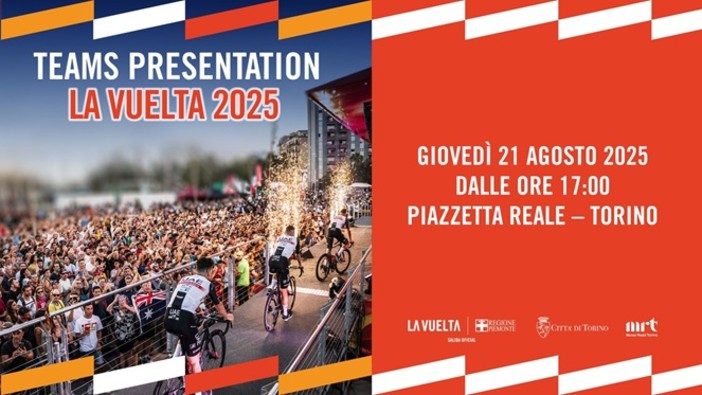 Aspettando la Vuelta: oggi la presentazione della gara a Torino