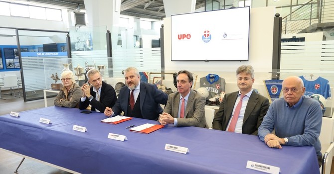 Novara FC, Università del Piemonte Orientale e Maggiore insieme per la formazione dei futuri ortopedici