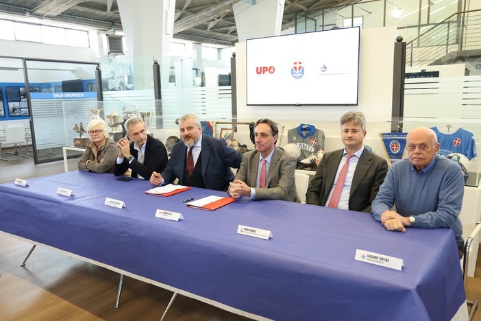 Novara FC, Università del Piemonte Orientale e Maggiore insieme per la formazione dei futuri ortopedici Novara FC, Università del Piemonte Orientale e Maggiore insieme per la formazione dei futuri ortopedici