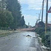 Violento nubifragio sul Novarese: vento, grandine e allagamenti, ingenti danni tra abitazioni, aziende agricole e viabilità