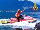 Anche il comando di Novara dei Vigili del Fuoco sul Lago Maggiore per la formazione nautica