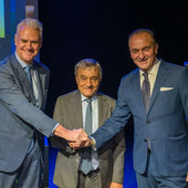 Zangrillo, Viglione e Cirio per gli 80 anni di Confcommercio Piemonte Zangrillo, Viglione e Cirio per gli 80 anni di Confcommercio Piemonte