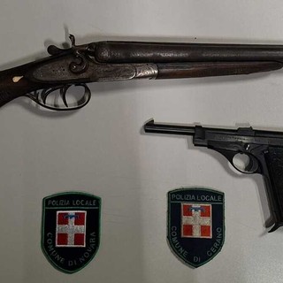 Armi illegali scoperte a Novara: operazione della polizia locale