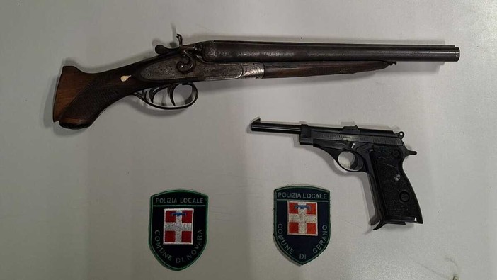 Armi illegali scoperte a Novara: operazione della polizia locale Armi illegali scoperte a Novara: operazione della polizia locale