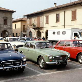 Auto e moto d'epoca protagoniste a Romagnano Sesia con lo storico raduno