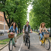 Al via a maggio il progetto che premia chi va al lavoro a piedi o in bici Al via a maggio il progetto che premia chi va al lavoro a piedi o in bici