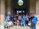 Nella foto il sodalizio in visita alle cantine Arlunno di Ghemme