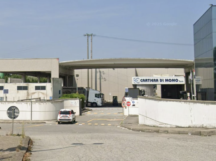 Crisi alla cartiera di Momo: in cassa integrazione gli 88 dipendenti