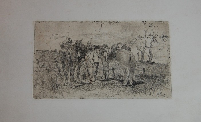 A Novara una mostra su Giovanni Fattori e il tema militare nella grafica: sei opere restaurate in esposizione alla Galleria Giannoni