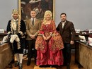 Re Biscottino e Regina Cunetta sfilano a New York per il Columbus Day