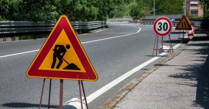 Strada provinciale 6 chiusa per lavori tra il 18 e il 19 aprile