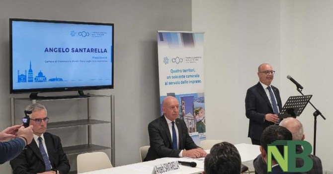 Camera di Commercio Alto Piemonte, Angelo Santarella eletto presidente per i prossimi 5 anni (servizio di Mauro Benedetti per newsbiella.it) Camera di Commercio Alto Piemonte, Angelo Santarella eletto presidente per i prossimi 5 anni (servizio di Mauro Benedetti per newsbiella.it)