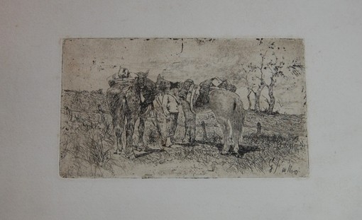 A Novara una mostra su Giovanni Fattori e il tema militare nella grafica: sei opere restaurate in esposizione alla Galleria Giannoni