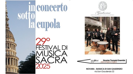 A San Gaudenzio torna il festival “In Concerto sotto la Cupola”