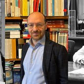 Nella foto da sinistra: Chiarastella Bonetti, Antonio Petagine e Gabrio Mambrini Nella foto da sinistra: Chiarastella Bonetti, Antonio Petagine e Gabrio Mambrini