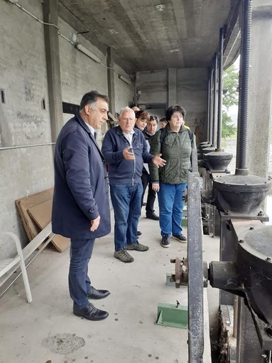 Canale idroelettrico della filatura di Grignasco: sopralluogo tecnico della provincia Canale idroelettrico della filatura di Grignasco: sopralluogo tecnico della provincia