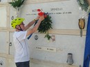 Giovanni Bloisi di nuovo in sella per rendere omaggio agli ebrei vittime della strage sul lago Maggiore