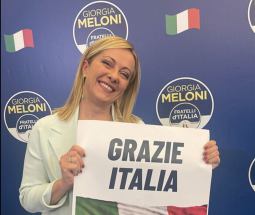 Giorgia Meloni: "L'Italia ha scelto noi, governeremo per tutti" Giorgia Meloni: "L'Italia ha scelto noi, governeremo per tutti"