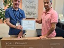 Donati nuovi televisori alla casa di riposo di Borgomanero