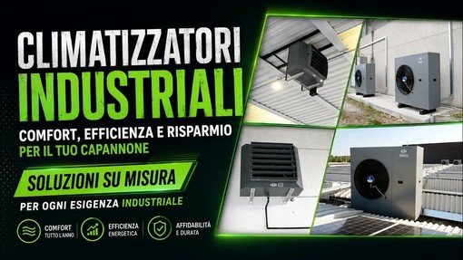 Climatizzatori industriali, nuove regole UE nel 2027: cosa cambia per i capannoni e le soluzioni Tecsaving