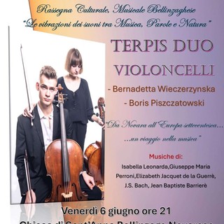 Bellinzago Novarese:  concerto del Terpis Duo alla Chiesa di S. Anna