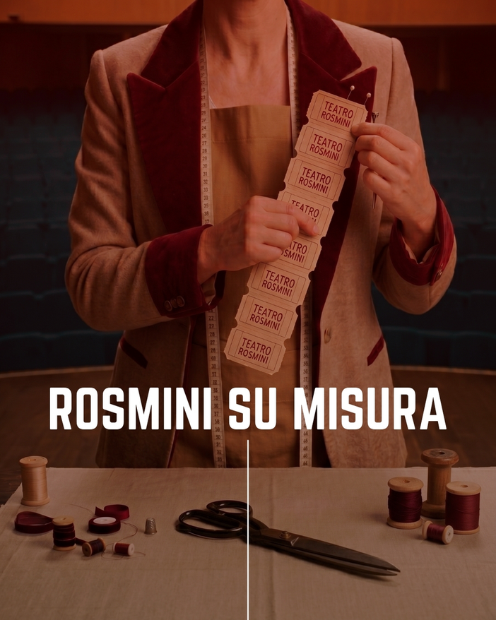Teatro, arriva l'abbonamento flessibile "Rosmini su Misura" Teatro, arriva l'abbonamento flessibile "Rosmini su Misura"
