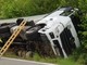 Perde il controllo del camion e finisce fuori strada a Gattinara Perde il controllo del camion e finisce fuori strada a Gattinara