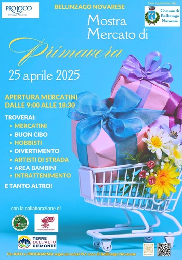 A Bellinzago torna la Mostra Mercato di Primavera