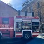 Incendio all’ex caserma Passalacqua a Novara