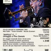 Gozzano celebra Pino Daniele in chiave jazz: alla Somsi il concerto di Felice Reggio e Hammond Trio Gozzano celebra Pino Daniele in chiave jazz: alla Somsi il concerto di Felice Reggio e Hammond Trio
