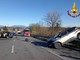 Frontale tra due auto a Paruzzaro: i due conducenti trasportati in ospedale