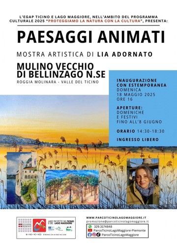 “Paesaggi animati”: le suggestioni naturali di Lia Adornato in mostra fino all’8 giugno