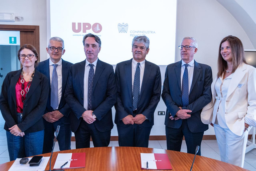 Upo e Confindustria Piemonte siglano l'Accordo Quadro triennale: una sinergia strategica per università, imprese e territorio Upo e Confindustria Piemonte siglano l'Accordo Quadro triennale: una sinergia strategica per università, imprese e territorio