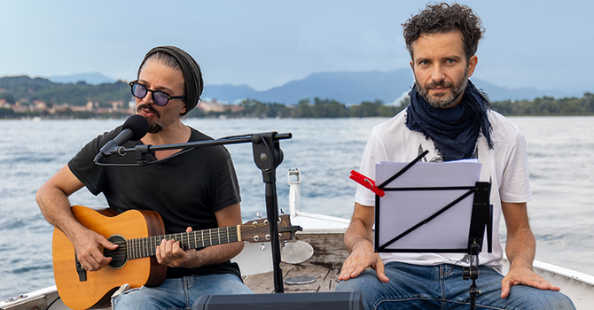 Racconti sull’acqua tra realtà e fantasia: salpa “Una barca di storie” con Alessandro Barbaglia e Andrea Fabiano
