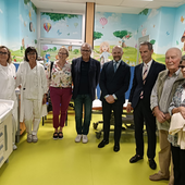 Uno “Spazio di Sollievo” per i genitori in Pediatria a Borgomanero: inaugurata la nuova area grazie al Fondo Annalisa Torgano