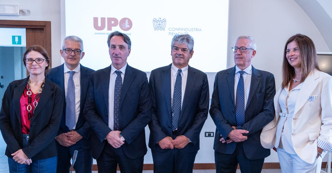 Upo e Confindustria Piemonte siglano l'Accordo Quadro triennale: una sinergia strategica per università, imprese e territorio Upo e Confindustria Piemonte siglano l'Accordo Quadro triennale: una sinergia strategica per università, imprese e territorio