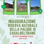 La Palude di Casalbeltrame si rinnova: inaugurazione ufficiale il 18 settembre