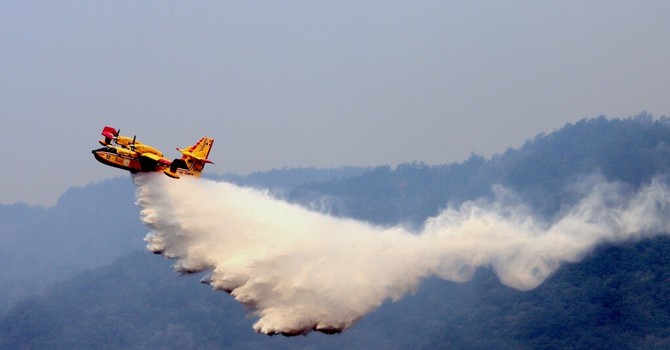 Incendi boschivi, cessa lo stato di massima pericolosità in Piemonte