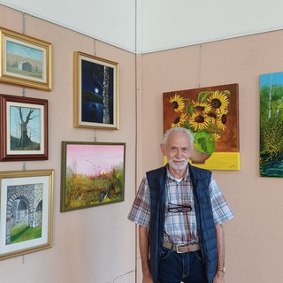 Borgomanero, apre la mostra “Visioni artistiche” di Gianni Cantoia