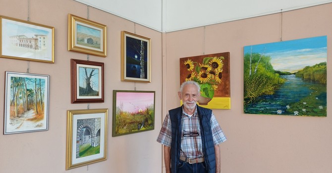 Borgomanero, apre la mostra “Visioni artistiche” di Gianni Cantoia