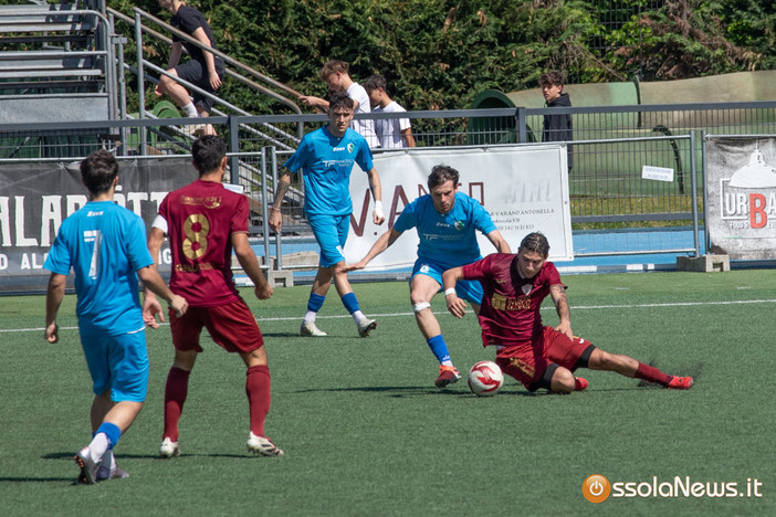 Un'azione di Juventus Domo-Arona