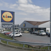 Trecate:  presidio sindacale davanti alla filiale LIDL
